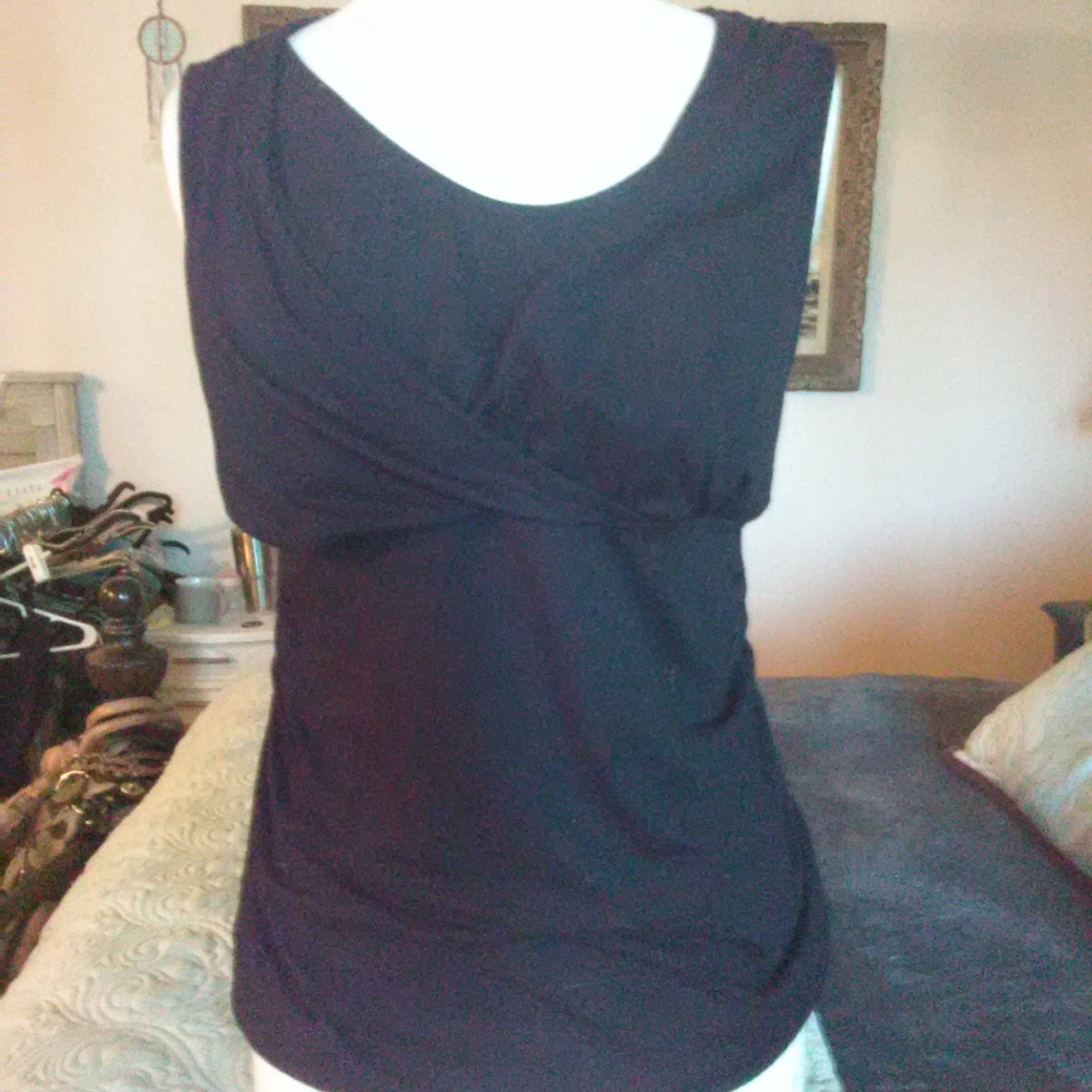 Black Nursing Tank
